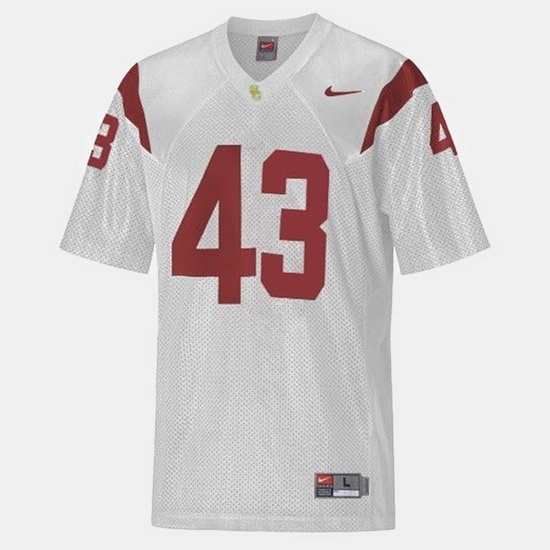 Men Usc Trojans Troy Polamalu College Football White Jersey Men Usc Trojans Troy Polamalu College Football White Jersey