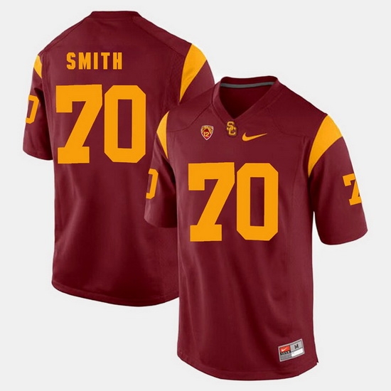 Men Usc Trojans Tyron Smith Pac 12 Game Red Jersey Men Usc Trojans Tyron Smith Pac 12 Game Red Jersey