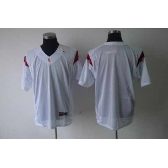 NCAA USC Trojans blank white Jersey NCAA USC Trojans blank white Jersey