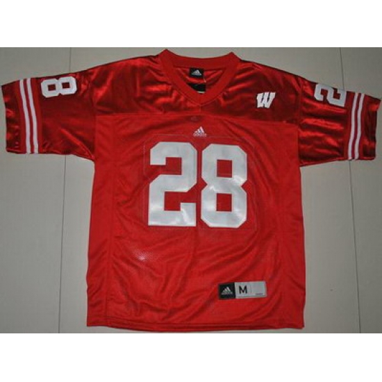 Badgers #28 Montee Ball Red Embroidered NCAA Jersey Badgers #28 Montee Ball Red Embroidered NCAA Jersey