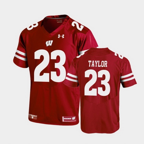 Men Wisconsin Badgers Jonathan Taylor Replica Red Football Jersey Men Wisconsin Badgers Jonathan Taylor Replica Red Football Jersey