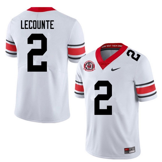 2020 Men #2 Richard LeCounte Georgia Bulldogs 1980 National Champions 40th Anniversary College Footb 2020 Men #2 Richard LeCounte Georgia Bulldogs 1980 National Champions 40th Anniversary College Footb