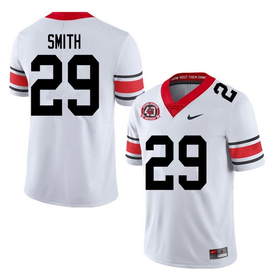 2020 Men #29 Christopher Smith Georgia Bulldogs 1980 National Champions 40th Anniversary College Foo 2020 Men #29 Christopher Smith Georgia Bulldogs 1980 National Champions 40th Anniversary College Foo