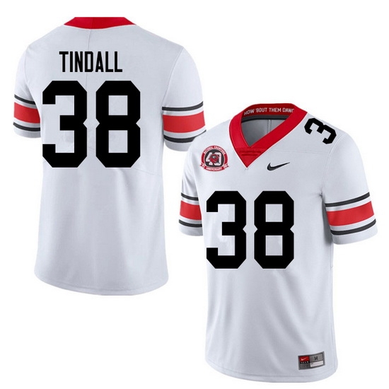 2020 Men #38 Brady Tindall Georgia Bulldogs 1980 National Champions 40th Anniversary College Footbal 2020 Men #38 Brady Tindall Georgia Bulldogs 1980 National Champions 40th Anniversary College Footbal
