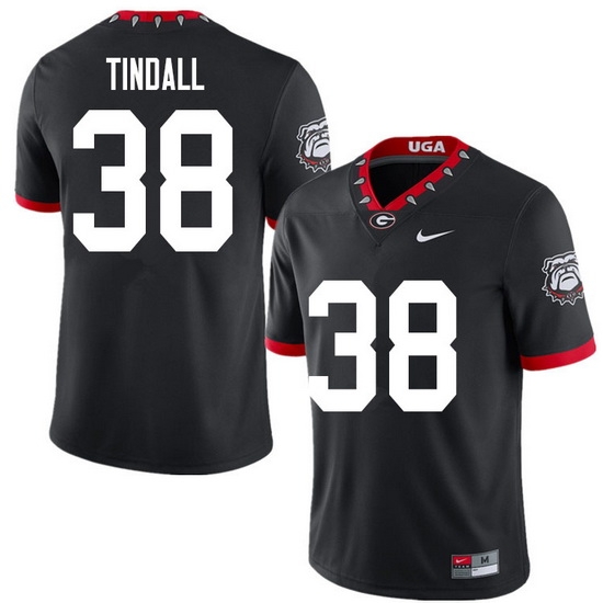 2020 Men #38 Brady Tindall Georgia Bulldogs Mascot 100th Anniversary College Football Jerseys Sale-B 2020 Men #38 Brady Tindall Georgia Bulldogs Mascot 100th Anniversary College Football Jerseys Sale-B