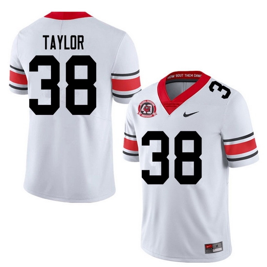 2020 Men #38 Patrick Taylor Georgia Bulldogs 1980 National Champions 40th Anniversary College Footba 2020 Men #38 Patrick Taylor Georgia Bulldogs 1980 National Champions 40th Anniversary College Footba