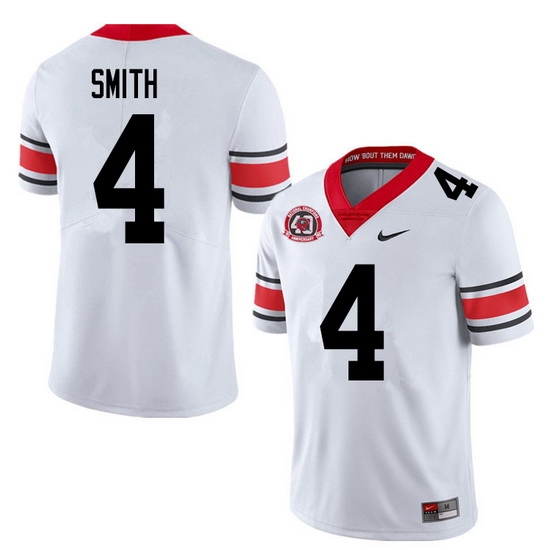 2020 Men #4 Nolan Smith Georgia Bulldogs 1980 National Champions 40th Anniversary College Football 2020 Men #4 Nolan Smith Georgia Bulldogs 1980 National Champions 40th Anniversary College Football