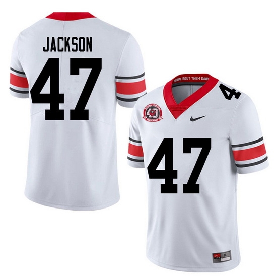 2020 Men #47 Dan Jackson Georgia Bulldogs 1980 National Champions 40th Anniversary College Football 2020 Men #47 Dan Jackson Georgia Bulldogs 1980 National Champions 40th Anniversary College Football