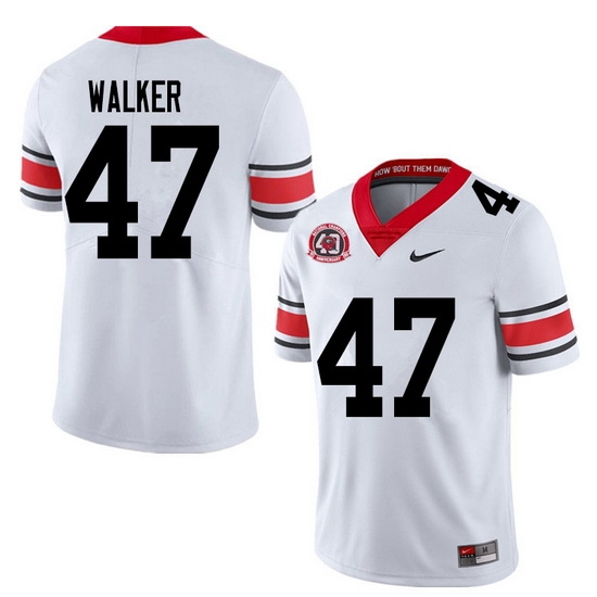 2020 Men #47 Payne Walker Georgia Bulldogs 1980 National Champions 40th Anniversary College Football 2020 Men #47 Payne Walker Georgia Bulldogs 1980 National Champions 40th Anniversary College Football