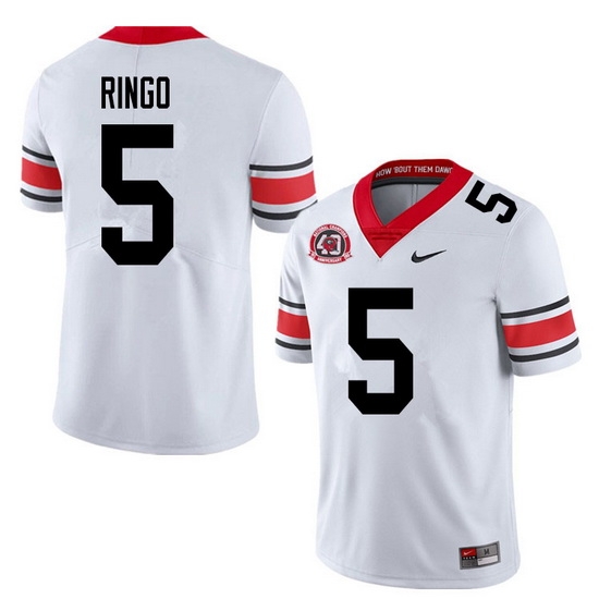 2020 Men #5 Kelee Ringo Georgia Bulldogs 1980 National Champions 40th Anniversary College Football 2020 Men #5 Kelee Ringo Georgia Bulldogs 1980 National Champions 40th Anniversary College Football