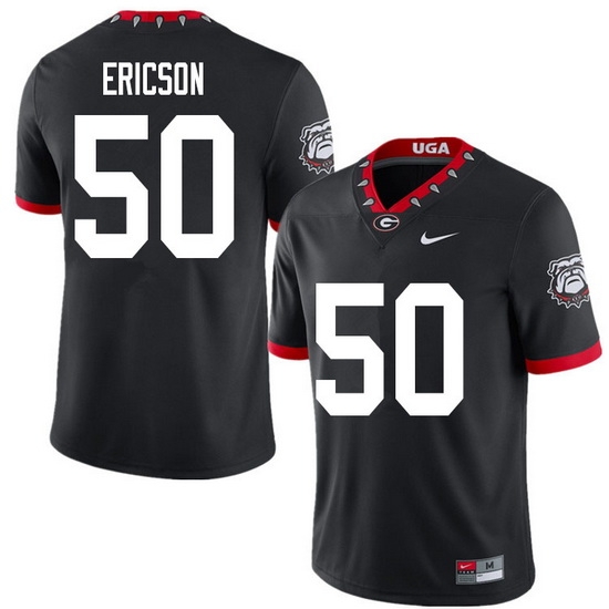 2020 Men #50 Warren Ericson Georgia Bulldogs Mascot 100th Anniversary College Football Jerseys Sale- 2020 Men #50 Warren Ericson Georgia Bulldogs Mascot 100th Anniversary College Football Jerseys Sale-