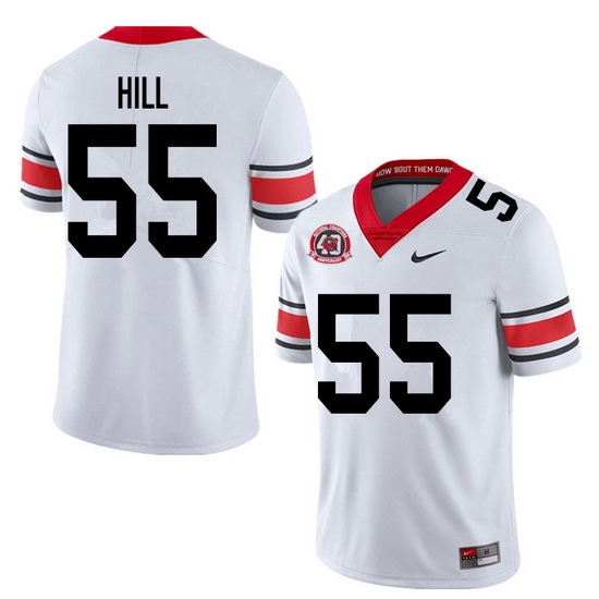 2020 Men #55 Trey Hill Georgia Bulldogs 1980 National Champions 40th Anniversary College Football Je 2020 Men #55 Trey Hill Georgia Bulldogs 1980 National Champions 40th Anniversary College Football Je