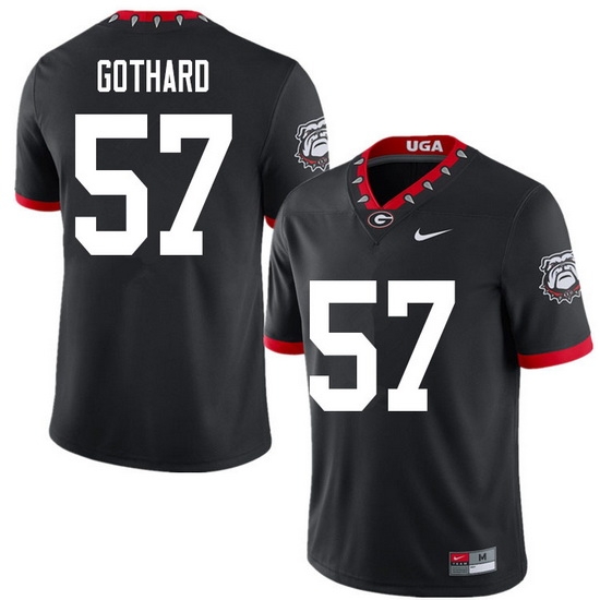 2020 Men #57 Daniel Gothard Georgia Bulldogs Mascot 100th Anniversary College Football Jerseys Sale- 2020 Men #57 Daniel Gothard Georgia Bulldogs Mascot 100th Anniversary College Football Jerseys Sale-