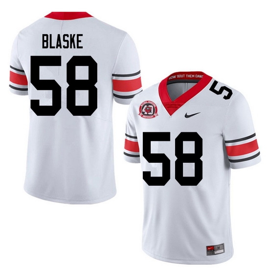 2020 Men #58 Austin Blaske Georgia Bulldogs 1980 National Champions 40th Anniversary College Footbal 2020 Men #58 Austin Blaske Georgia Bulldogs 1980 National Champions 40th Anniversary College Footbal