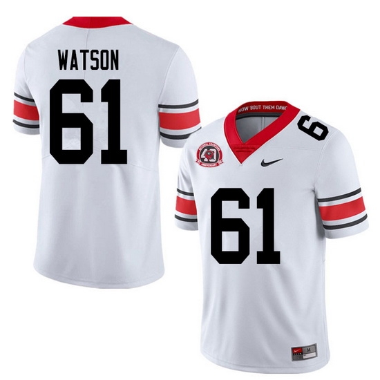 2020 Men #61 Blake Watson Georgia Bulldogs 1980 National Champions 40th Anniversary College Football 2020 Men #61 Blake Watson Georgia Bulldogs 1980 National Champions 40th Anniversary College Football