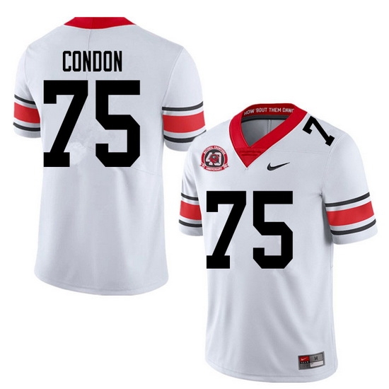 2020 Men #75 Owen Condon Georgia Bulldogs 1980 National Champions 40th Anniversary College Football 2020 Men #75 Owen Condon Georgia Bulldogs 1980 National Champions 40th Anniversary College Football