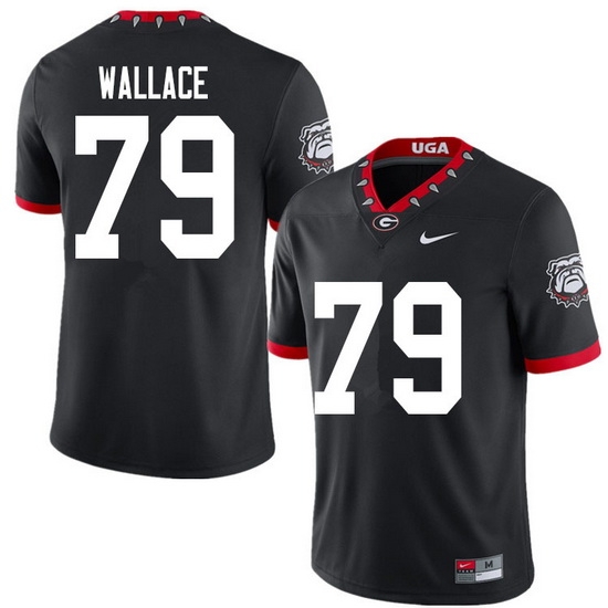 2020 Men #79 Weston Wallace Georgia Bulldogs Mascot 100th Anniversary College Football Jerseys Sale- 2020 Men #79 Weston Wallace Georgia Bulldogs Mascot 100th Anniversary College Football Jerseys Sale-