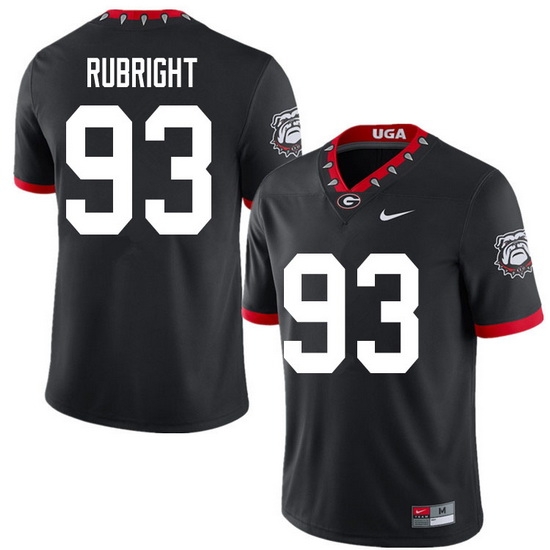 2020 Men #93 Bill Rubright Georgia Bulldogs Mascot 100th Anniversary College Football Jerseys Sale-B 2020 Men #93 Bill Rubright Georgia Bulldogs Mascot 100th Anniversary College Football Jerseys Sale-B