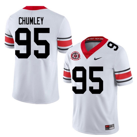 2020 Men #95 Noah Chumley Georgia Bulldogs 1980 National Champions 40th Anniversary College Football 2020 Men #95 Noah Chumley Georgia Bulldogs 1980 National Champions 40th Anniversary College Football