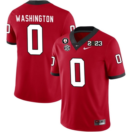 Men #0 Darnell Washington Georgia Bulldogs 2022-23 CTP National Championship Football Jerseys Men #0 Darnell Washington Georgia Bulldogs 2022-23 CTP National Championship Football Jerseys