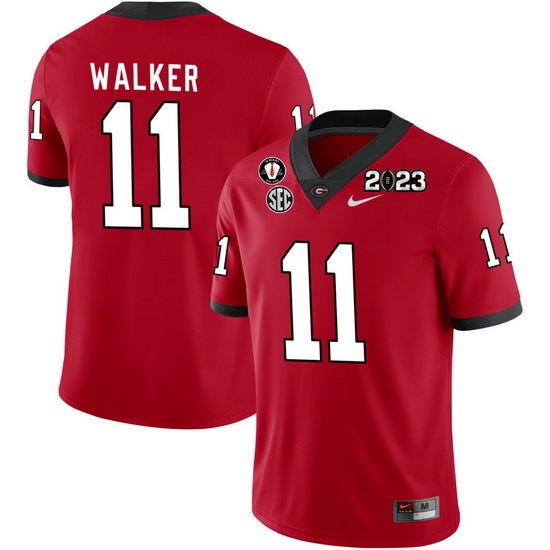 Men #11 Jalon Walker Georgia Bulldogs 2022-23 CTP National Championship Football Jerseys Men #11 Jalon Walker Georgia Bulldogs 2022-23 CTP National Championship Football Jerseys