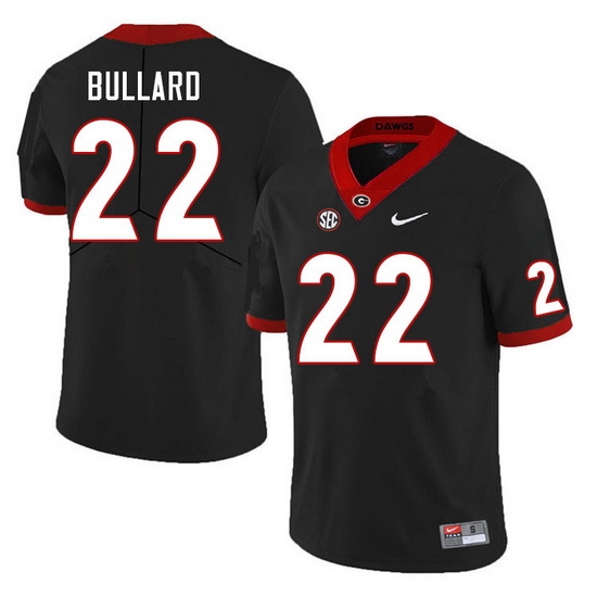 Men #22 Javon Bullard Georgia Bulldogs College Football Jerseys Sale-Black Men #22 Javon Bullard Georgia Bulldogs College Football Jerseys Sale-Black