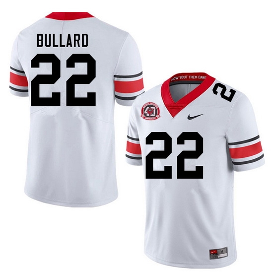 Men #22 Javon Bullard Georgia Bulldogs Nationals Champions 40th Anniversary College Football Jerseys Men #22 Javon Bullard Georgia Bulldogs Nationals Champions 40th Anniversary College Football Jerseys