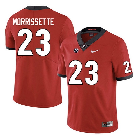 Men #23 De'Nylon Morrissette Georgia Bulldogs College Football Jerseys Sale-Red Anniversary Men #23 De'Nylon Morrissette Georgia Bulldogs College Football Jerseys Sale-Red Anniversary