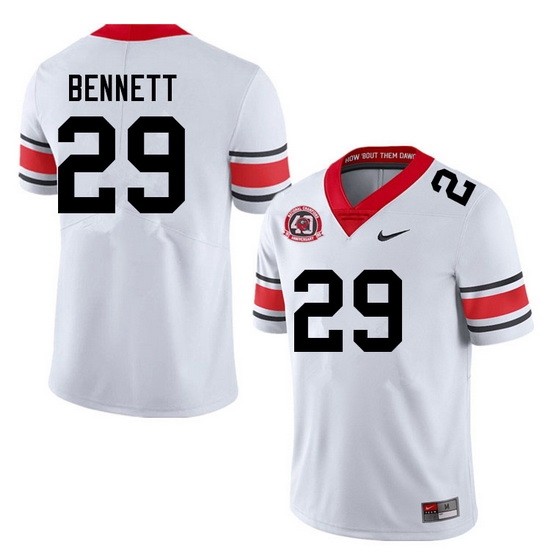 Men #29 Luke Bennett Georgia Bulldogs College Football Jerseys Sale-40th Anniversary Men #29 Luke Bennett Georgia Bulldogs College Football Jerseys Sale-40th Anniversary