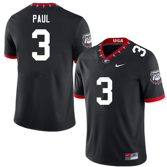 Men #3 Andrew Paul Georgia Bulldogs College Football Jerseys Sale-100th Anniversary Men #3 Andrew Paul Georgia Bulldogs College Football Jerseys Sale-100th Anniversary