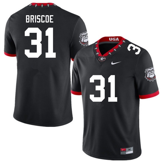 Men #31 Grant Briscoe Georgia Bulldogs College Football Jerseys Sale-100th Anniversary Men #31 Grant Briscoe Georgia Bulldogs College Football Jerseys Sale-100th Anniversary