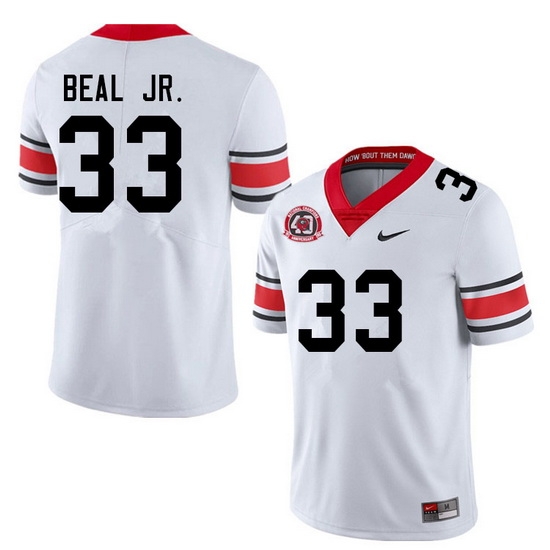 Men #33 Robert Beal Jr. Georgia Bulldogs College Football Jerseys Sale-40th Anniversary Men #33 Robert Beal Jr. Georgia Bulldogs College Football Jerseys Sale-40th Anniversary