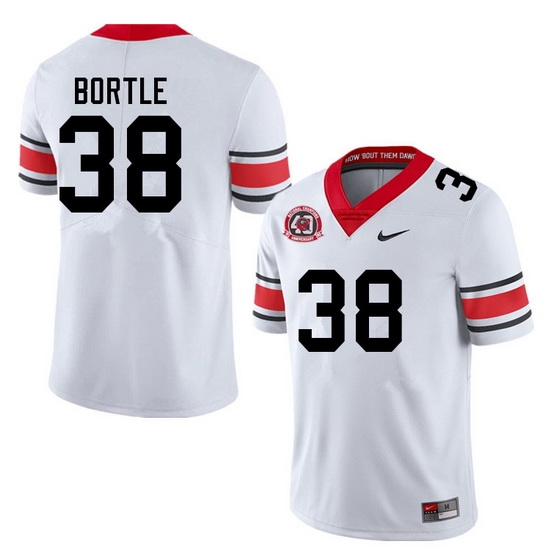 Men #38 Brooks Bortle Georgia Bulldogs College Football Jerseys Sale-40th Anniversary Men #38 Brooks Bortle Georgia Bulldogs College Football Jerseys Sale-40th Anniversary