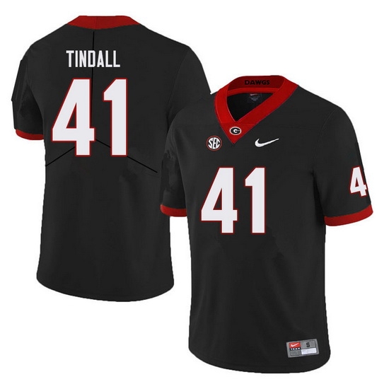 Men #41 Channing Tindall Georgia Bulldogs College Football Jerseys Sale-Black Men #41 Channing Tindall Georgia Bulldogs College Football Jerseys Sale-Black