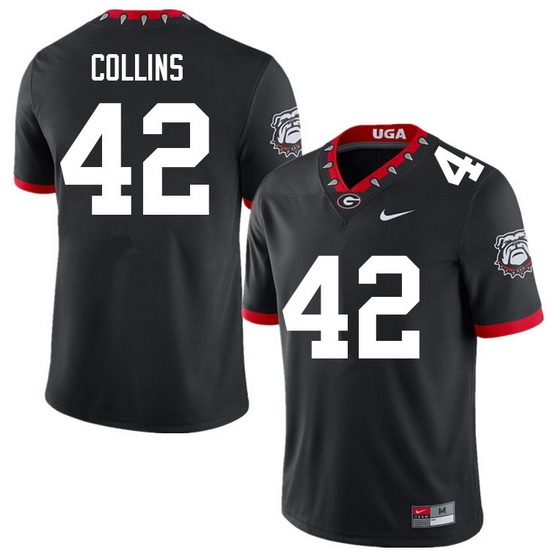 Men #42 Graham Collins Georgia Bulldogs College Football Jerseys Sale-100th Anniversary Men #42 Graham Collins Georgia Bulldogs College Football Jerseys Sale-100th Anniversary