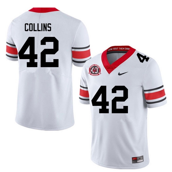 Men #42 Graham Collins Georgia Bulldogs College Football Jerseys Sale-40th Anniversary Men #42 Graham Collins Georgia Bulldogs College Football Jerseys Sale-40th Anniversary