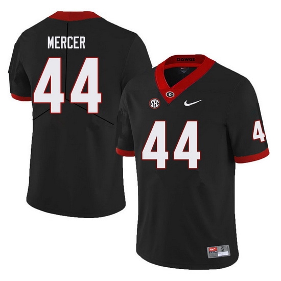 Men #44 Peyton Mercer Georgia Bulldogs College Football Jerseys Sale-Black Men #44 Peyton Mercer Georgia Bulldogs College Football Jerseys Sale-Black