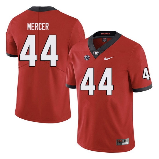 Men #44 Peyton Mercer Georgia Bulldogs College Football Jerseys Sale-red Men #44 Peyton Mercer Georgia Bulldogs College Football Jerseys Sale-red