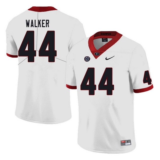 Men #44 Travon Walker Georgia Bulldogs College Football Jerseys Sale-White Men #44 Travon Walker Georgia Bulldogs College Football Jerseys Sale-White