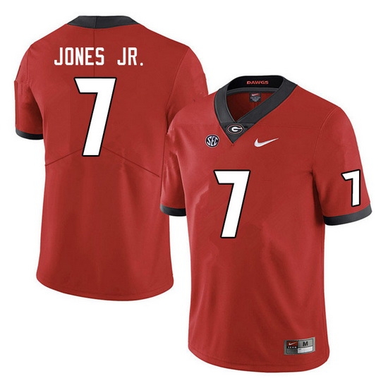 Men #7 Marvin Jones Jr. Georgia Bulldogs College Football Jerseys Sale-Red Men #7 Marvin Jones Jr. Georgia Bulldogs College Football Jerseys Sale-Red