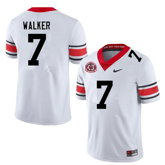 Men #7 Quay Walker Georgia Bulldogs Nationals Champions 40th Anniversary College Football Jerseys Sa Men #7 Quay Walker Georgia Bulldogs Nationals Champions 40th Anniversary College Football Jerseys Sa