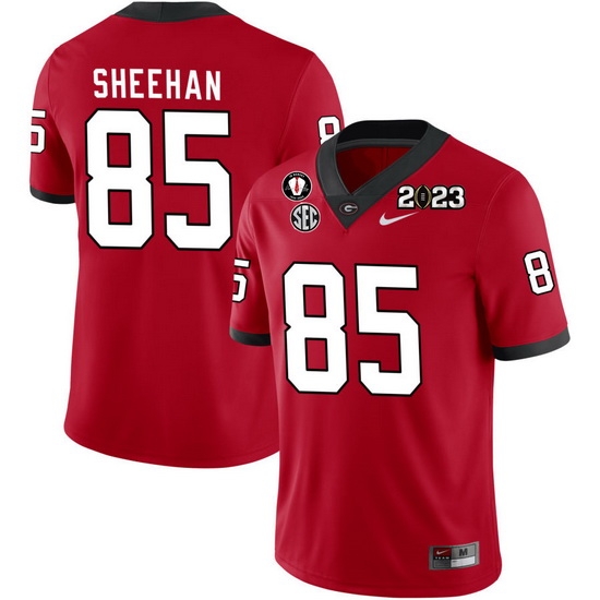 Men #85 Drew Sheehan Georgia Bulldogs 2022-23 CTP National Championship Football Jerseys Men #85 Drew Sheehan Georgia Bulldogs 2022-23 CTP National Championship Football Jerseys