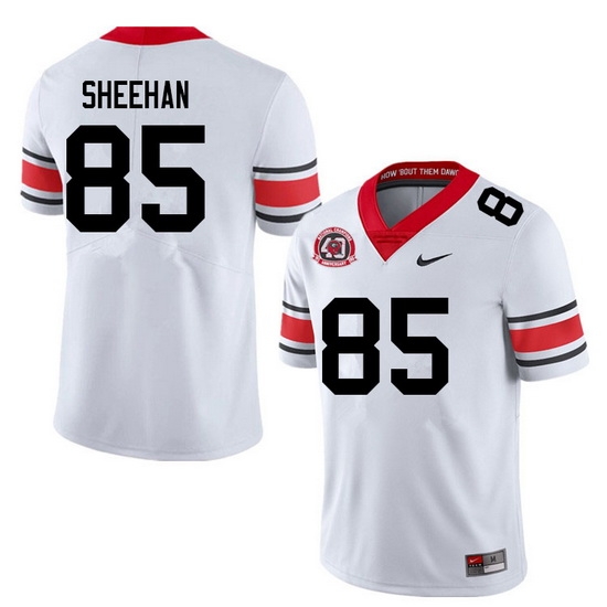 Men #85 Drew Sheehan Georgia Bulldogs College Football Jerseys Sale-40th Anniversary Men #85 Drew Sheehan Georgia Bulldogs College Football Jerseys Sale-40th Anniversary
