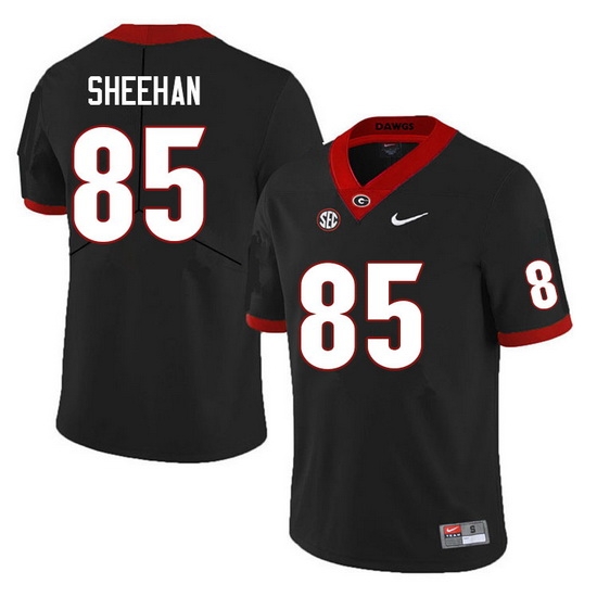 Men #85 Drew Sheehan Georgia Bulldogs College Football Jerseys Sale-Black Anniversary Men #85 Drew Sheehan Georgia Bulldogs College Football Jerseys Sale-Black Anniversary