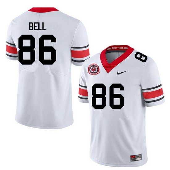 Men #86 Dillon Bell Georgia Bulldogs College Football Jerseys Sale-40th Anniversary Men #86 Dillon Bell Georgia Bulldogs College Football Jerseys Sale-40th Anniversary