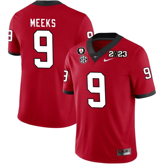 Men #9 Jackson Meeks Georgia Bulldogs 2022-23 CTP National Championship Football Jerseys Men #9 Jackson Meeks Georgia Bulldogs 2022-23 CTP National Championship Football Jerseys