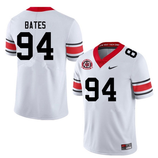 Men #94 Henry Bates Georgia Bulldogs College Football Jerseys Sale-40th Anniversary Men #94 Henry Bates Georgia Bulldogs College Football Jerseys Sale-40th Anniversary