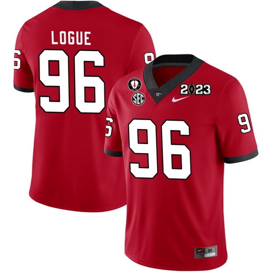 Men #96 Zion Logue Georgia Bulldogs 2022-23 CTP National Championship Football Jerseys Men #96 Zion Logue Georgia Bulldogs 2022-23 CTP National Championship Football Jerseys
