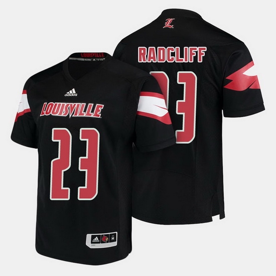 Louisville Cardinals Brandon Radcliff College Football Black Jersey Louisville Cardinals Brandon Radcliff College Football Black Jersey