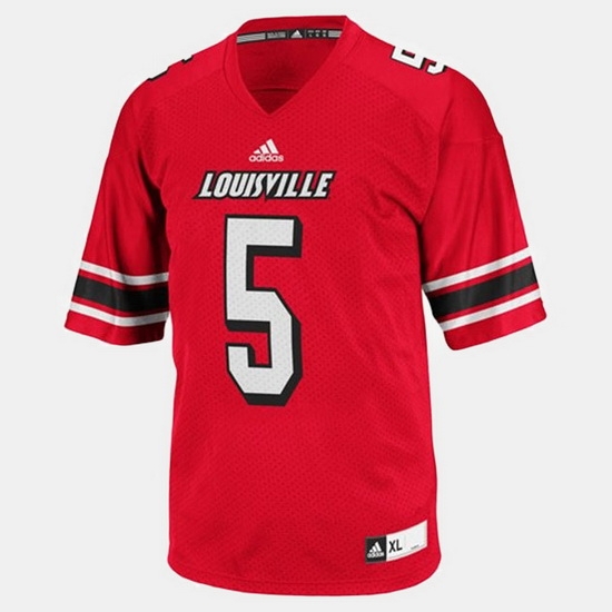 Louisville Cardinals Teddy Bridgewater College Football Red Jersey Louisville Cardinals Teddy Bridgewater College Football Red Jersey